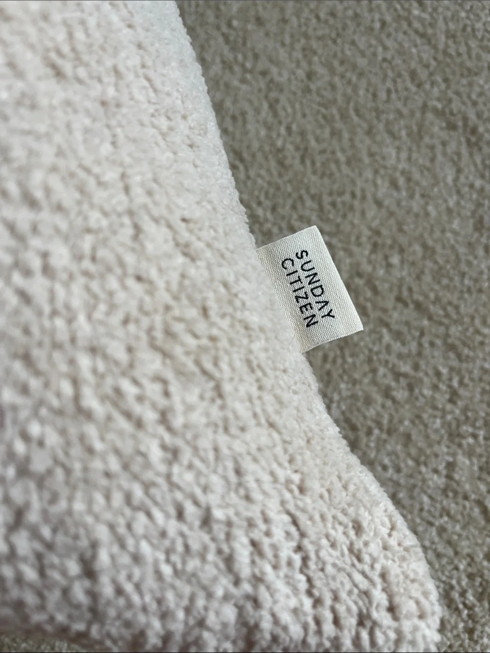 Sunday Citizen 20 x 20 Pillow, Sahara Tan